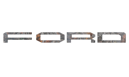 Grille Letter Overlays Fits 2024-2026 Ford Ranger Raptor by Tufskinz.com