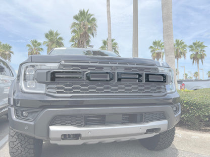 Grille Letter Overlays Fits 2024-2026 Ford Ranger Raptor by Tufskinz.com