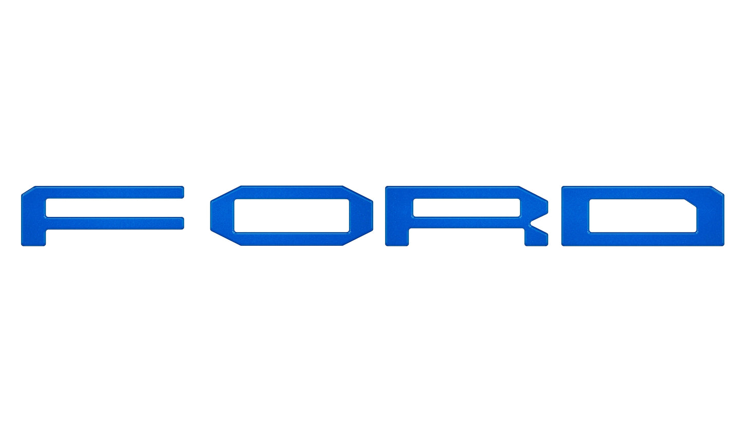 Grille Letter Overlays Fits 2024-2026 Ford Ranger Raptor by Tufskinz.com
