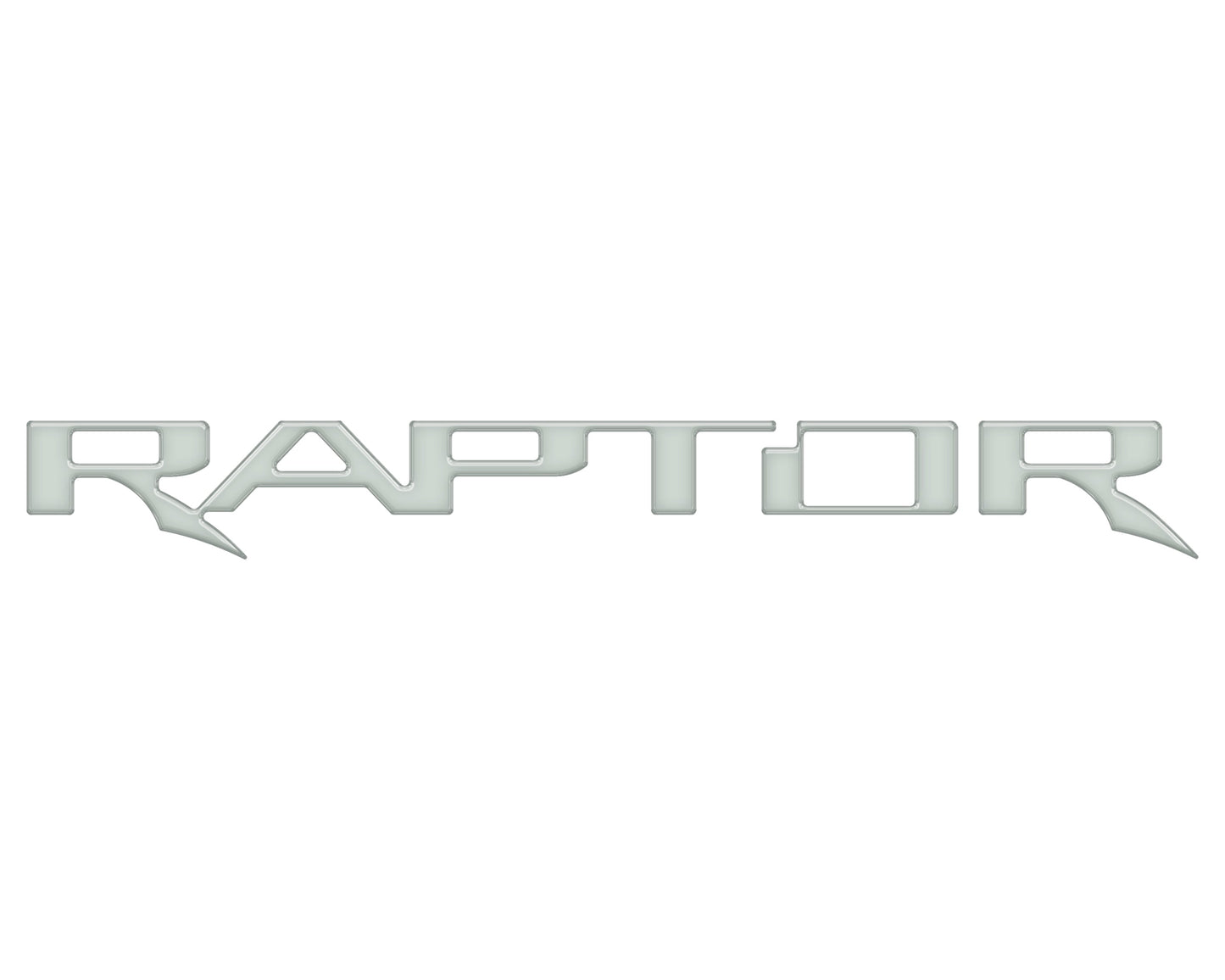 Raptor Tailgate Emblem Inserts Fits 2024-2026 Ford Ranger by Tufskinz.com