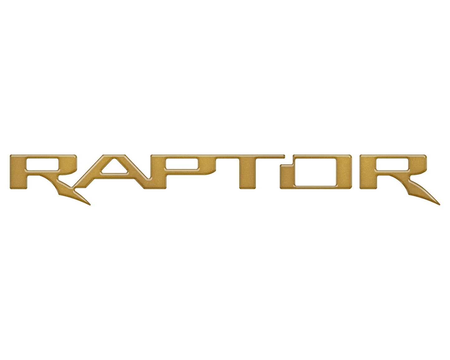 Raptor Tailgate Emblem Inserts Fits 2024-2026 Ford Ranger by Tufskinz.com