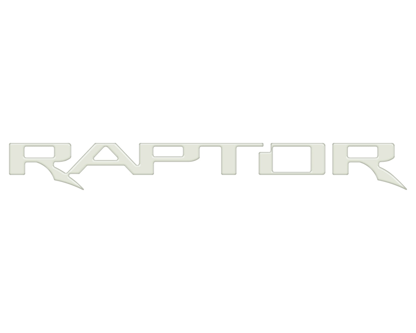 Raptor Tailgate Emblem Inserts Fits 2024-2026 Ford Ranger by Tufskinz.com