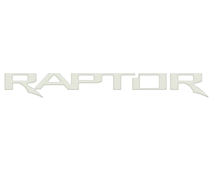 Raptor Tailgate Emblem Inserts Fits 2024-2026 Ford Ranger by Tufskinz.com