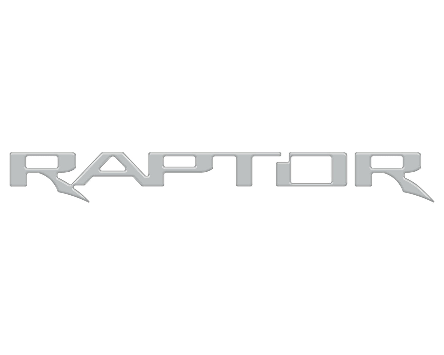 Raptor Tailgate Emblem Inserts Fits 2024-2026 Ford Ranger by Tufskinz.com