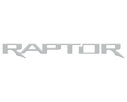 Raptor Tailgate Emblem Inserts Fits 2024-2026 Ford Ranger by Tufskinz.com