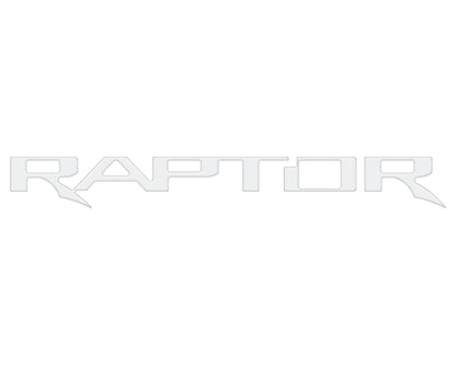 Raptor Tailgate Emblem Inserts Fits 2024-2026 Ford Ranger by Tufskinz.com