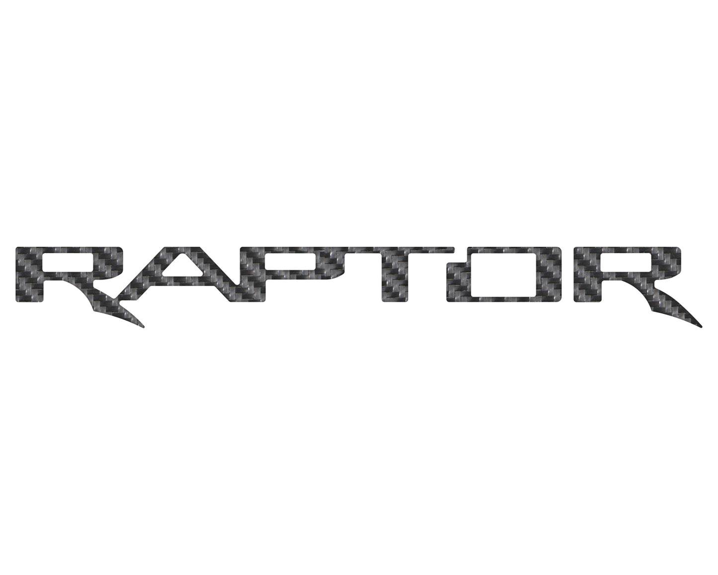 Raptor Tailgate Emblem Inserts Fits 2024-2026 Ford Ranger by Tufskinz.com
