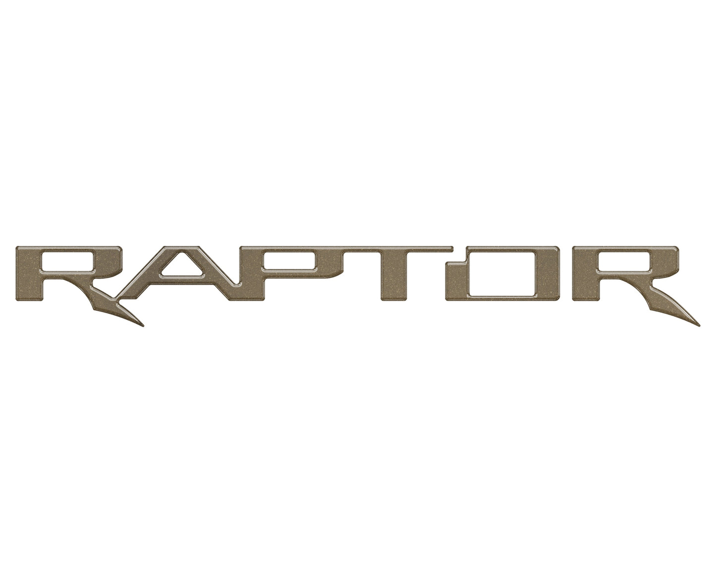 Raptor Tailgate Emblem Inserts Fits 2024-2026 Ford Ranger by Tufskinz.com