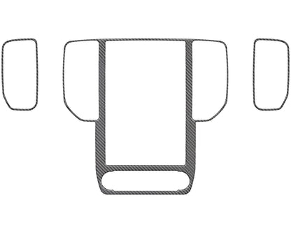 Display Screen/A.C. Vent Accent Trim Fits 2024-2026 Ford Ranger by Tufskinz.com