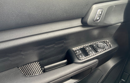 Door Switch Accent Trim Fits 2024-2026 Ford Ranger by Tufskinz.com