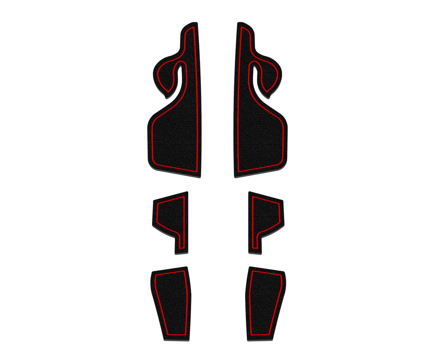 Door Cubby Foam Inserts Fits 2024-2026 Ford Ranger by Tufskinz.com