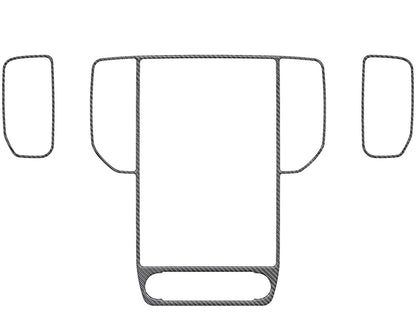 Display Screen/A.C. Vent Accent Trim Fits 2024-2026 Ford Ranger by Tufskinz.com