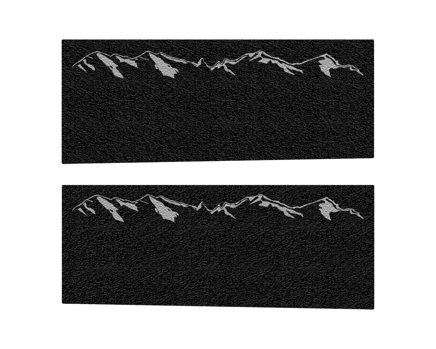 Door Sill Protection Overlays Fits 2019-2026 Ram 2500/3500 by Tufskinz.com