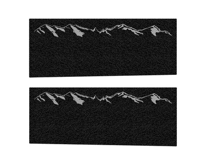Door Sill Protection Overlays Fits 2019-2026 Ram 2500/3500 by Tufskinz.com