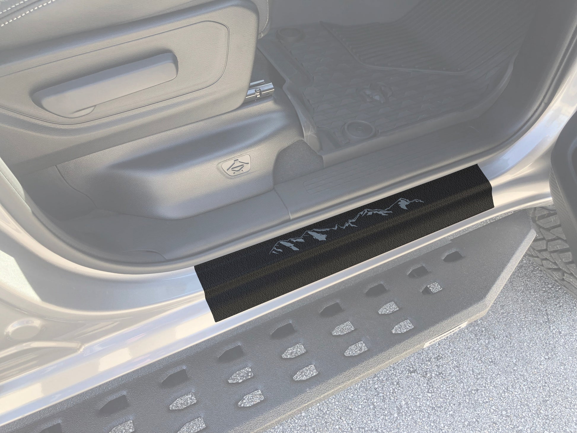 Door Sill Protection Overlays Fits 2019-2026 Ram 1500 by Tufskinz.com