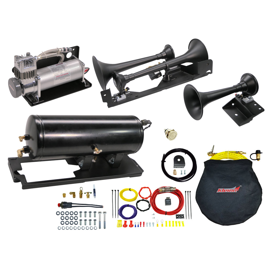 Air Horn Compressor Kit by Kleinn Automotive Accessories