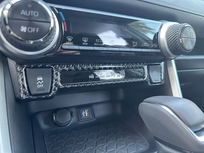 Lower Dash Accent Trim Fits 2019-2025 Toyota Rav4 by Tufskinz.com