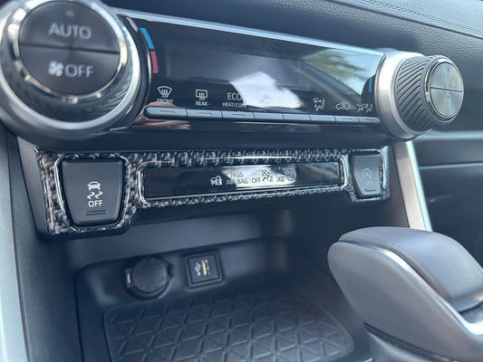 Lower Dash Accent Trim Fits 2019-2025 Toyota Rav4 by Tufskinz.com