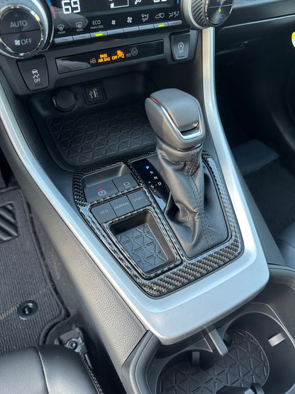 Center Console Accent Trim Fits 2019-2025 Toyota Rav4 by Tufskinz.com