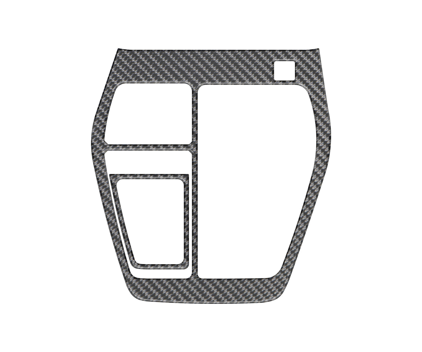 Center Console Accent Trim Fits 2019-2025 Toyota Rav4 by Tufskinz.com