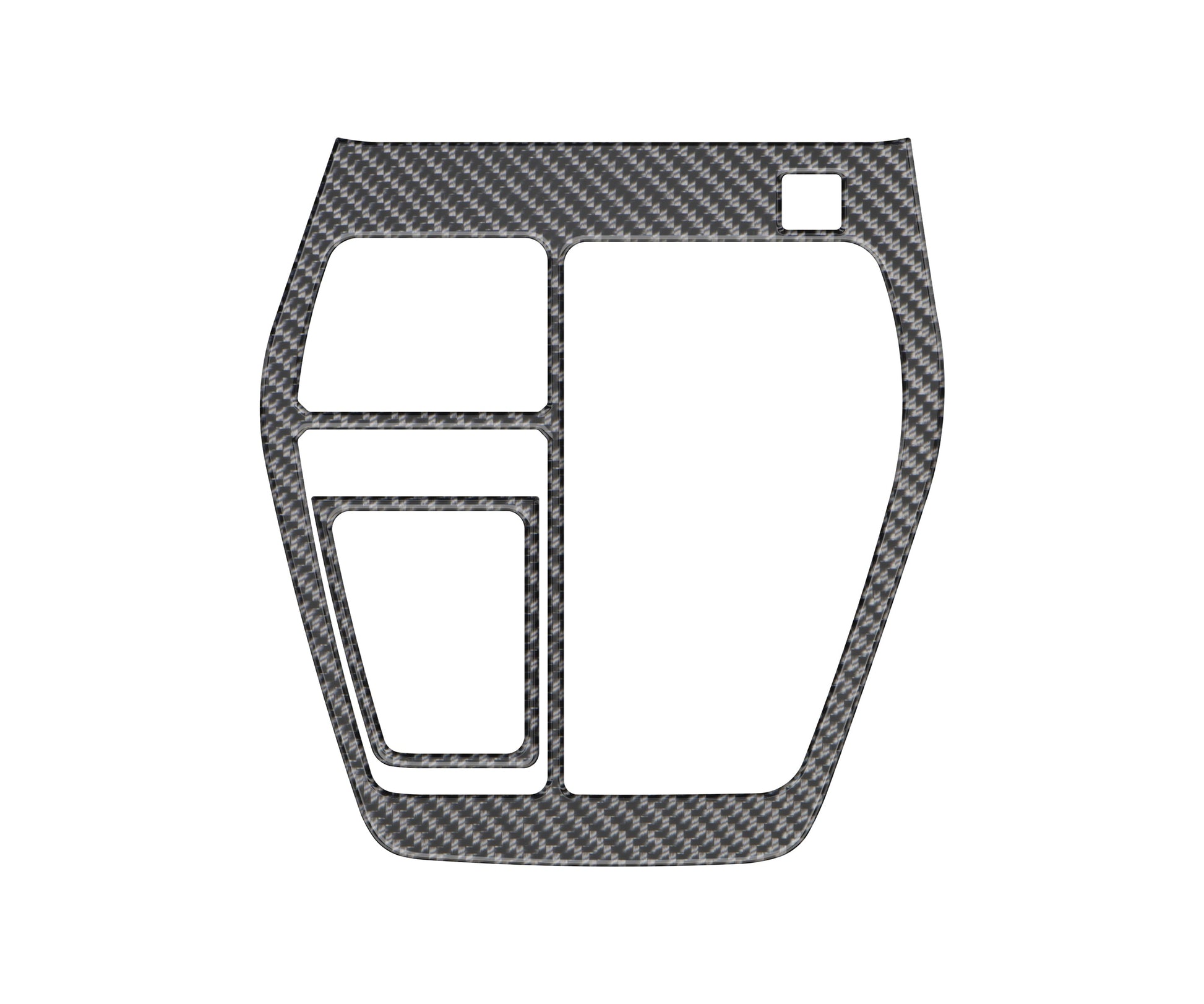 Center Console Accent Trim Fits 2019-2025 Toyota Rav4 by Tufskinz.com