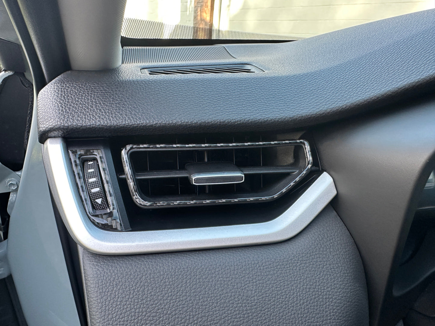 A.C. Vent/Control Accent Trim Fits 2019-2025 Toyota Rav4 by Tufskinz.com
