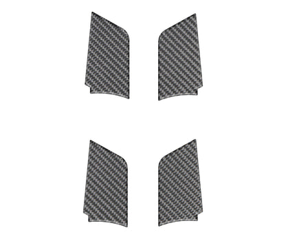 Interior Door Handle Inserts Fits 2019-2025 Toyota Rav4 by Tufskinz.com