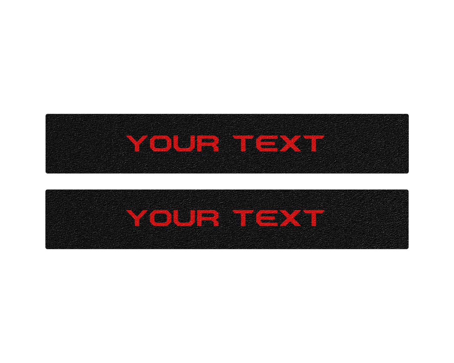 Door Sill Protection Overlays Fits 2019-2025 Toyota Rav4 by Tufskinz.com