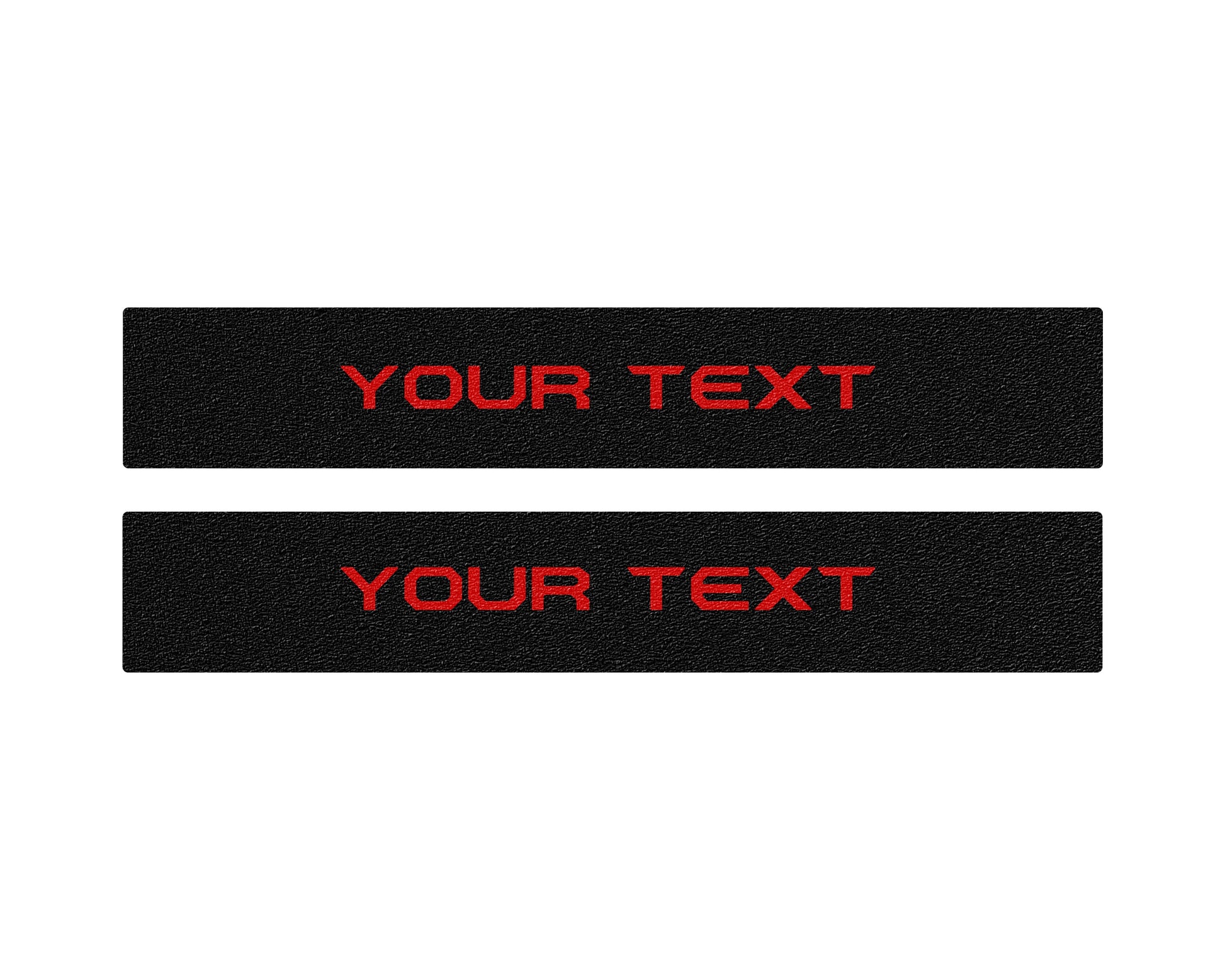 Door Sill Protection Overlays Fits 2019-2025 Toyota Rav4 by Tufskinz.com