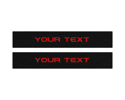 Door Sill Protection Overlays Fits 2019-2025 Toyota Rav4 by Tufskinz.com