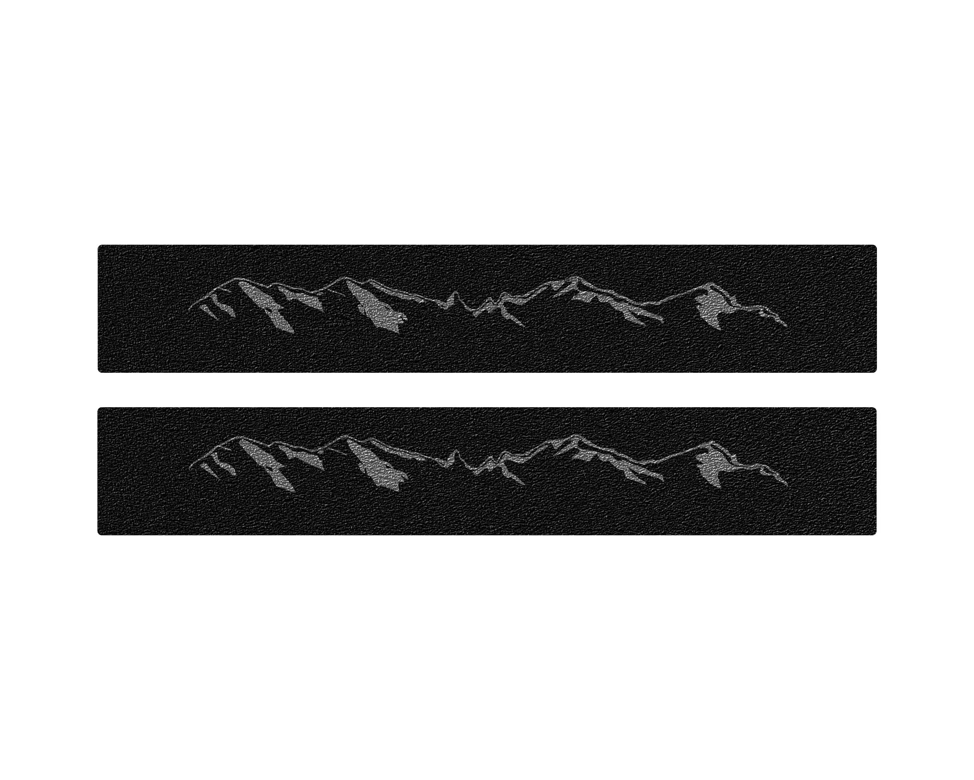 Door Sill Protection Overlays Fits 2019-2025 Toyota Rav4 by Tufskinz.com
