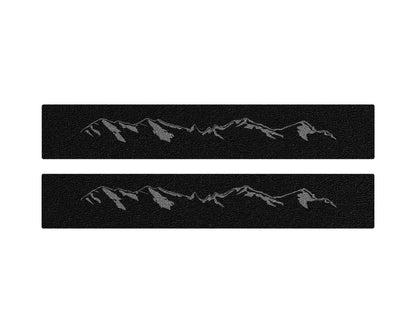 Door Sill Protection Overlays Fits 2019-2025 Toyota Rav4 by Tufskinz.com