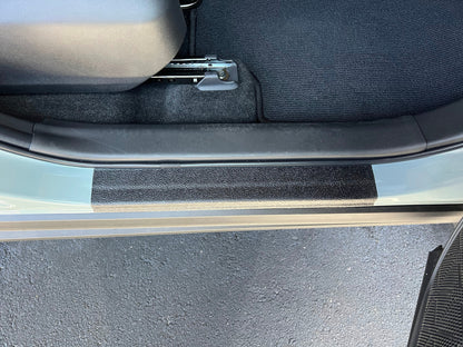 Door Sill Protection Overlays Fits 2019-2025 Toyota Rav4 by Tufskinz.com