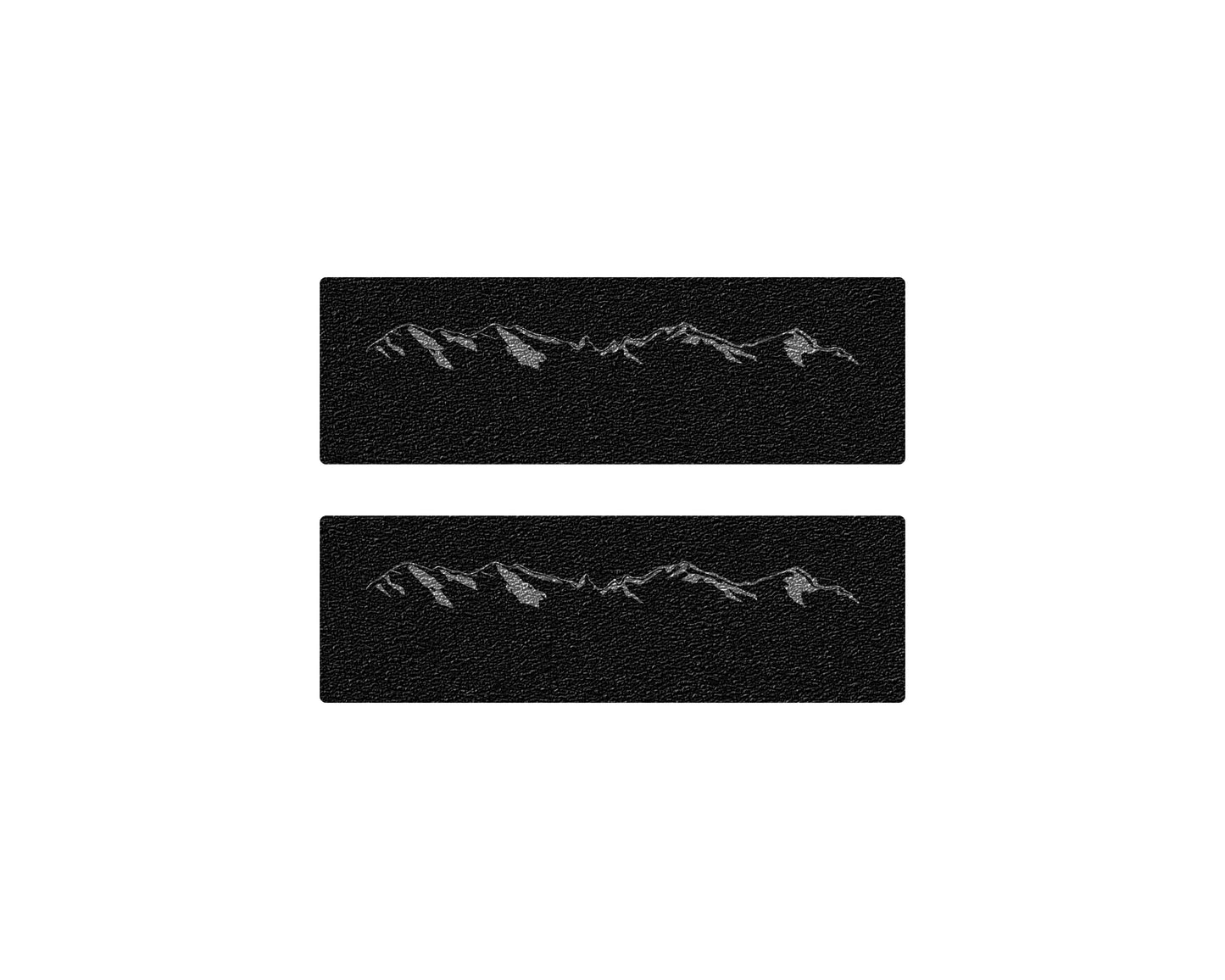 Door Sill Protection Overlays Fits 2019-2025 Toyota Rav4 by Tufskinz.com