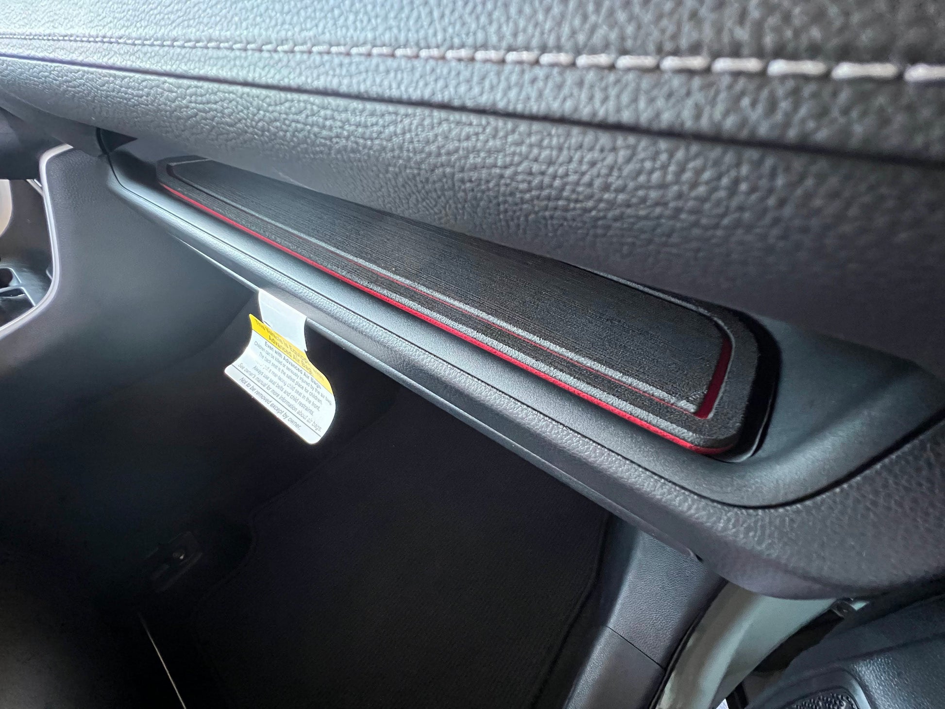 Passenger Side Dash Cubby Foam Inserts Fits 2019-2025 Toyota Rav4 by Tufskinz.com