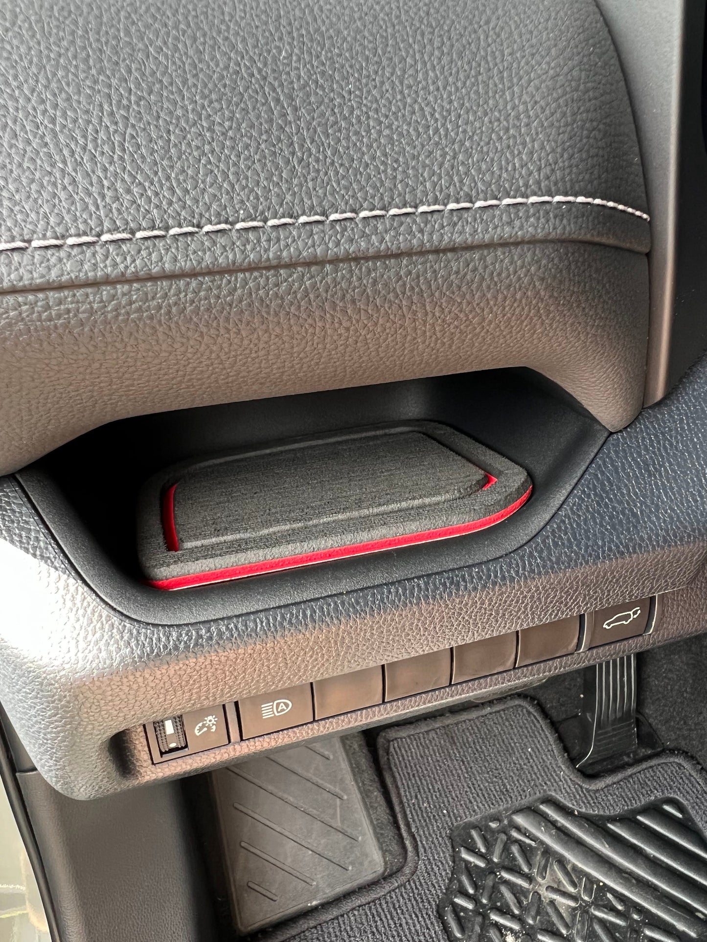 Driver Side Dash Cubby Foam Inserts Fits 2019-2025 Toyota Rav4 by Tufskinz.com