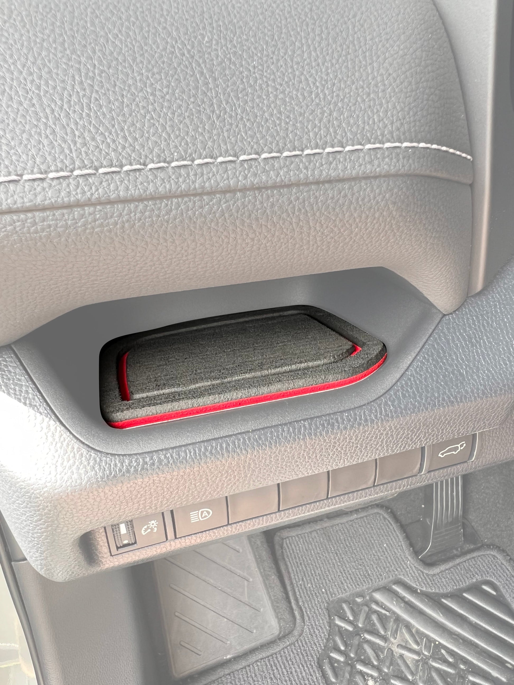 Driver Side Dash Cubby Foam Inserts Fits 2019-2025 Toyota Rav4 by Tufskinz.com