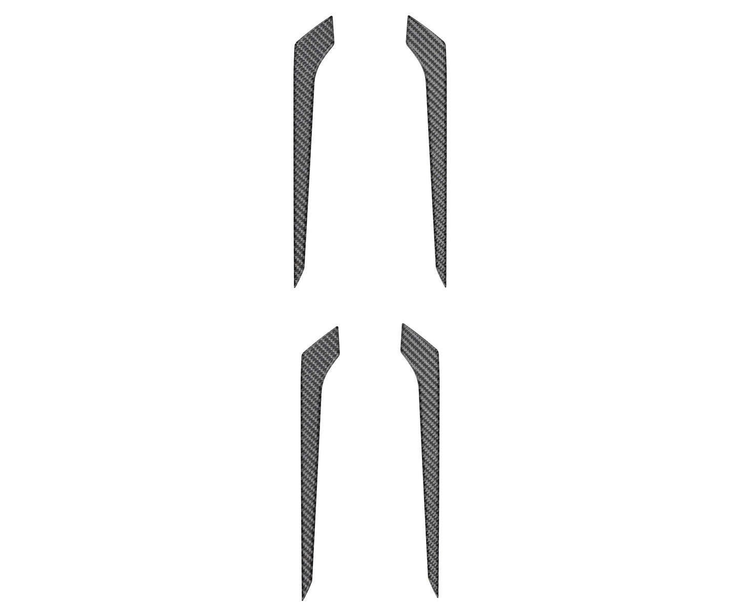 Upper Arm Rest Accent Trim Fits 2019-2025 Toyota Rav4 by Tufskinz.com