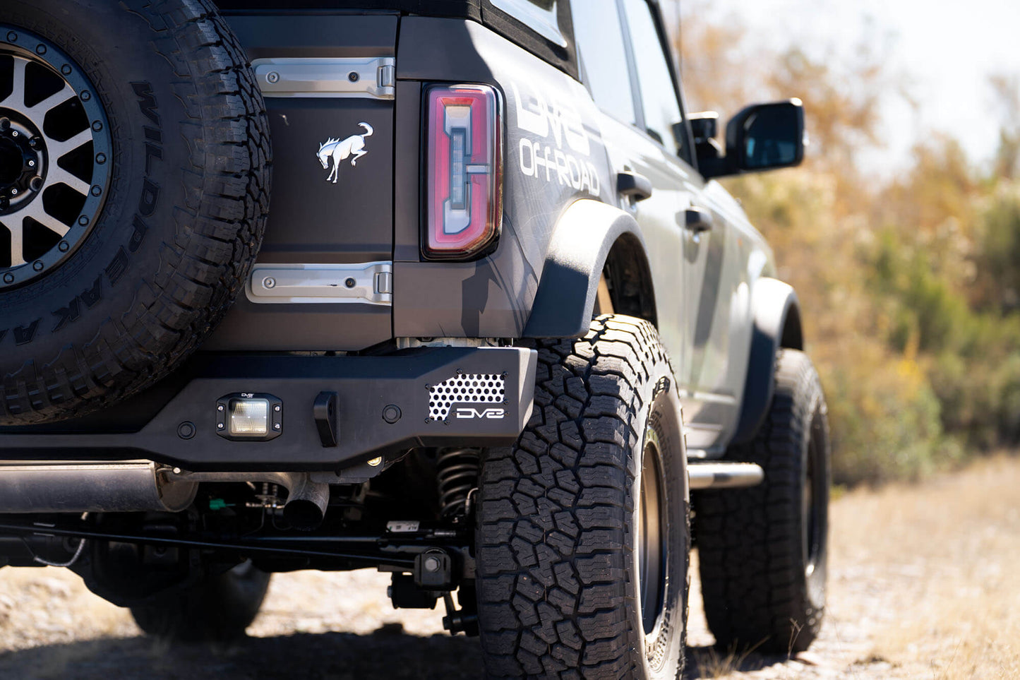 2021-22 Ford Bronco; MTO Series Rear Bumper by DV8 Offroad