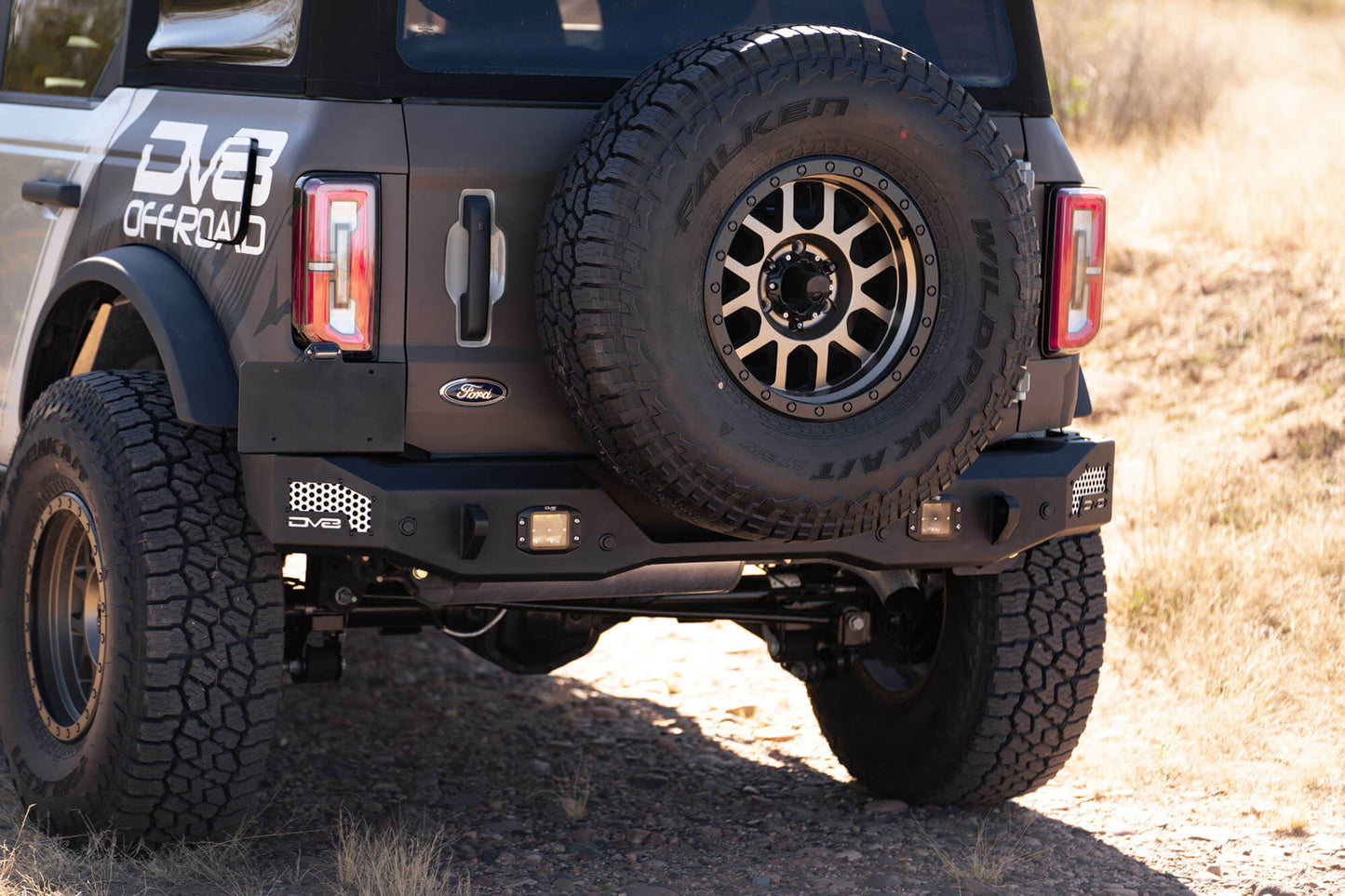 2021-22 Ford Bronco; MTO Series Rear Bumper by DV8 Offroad