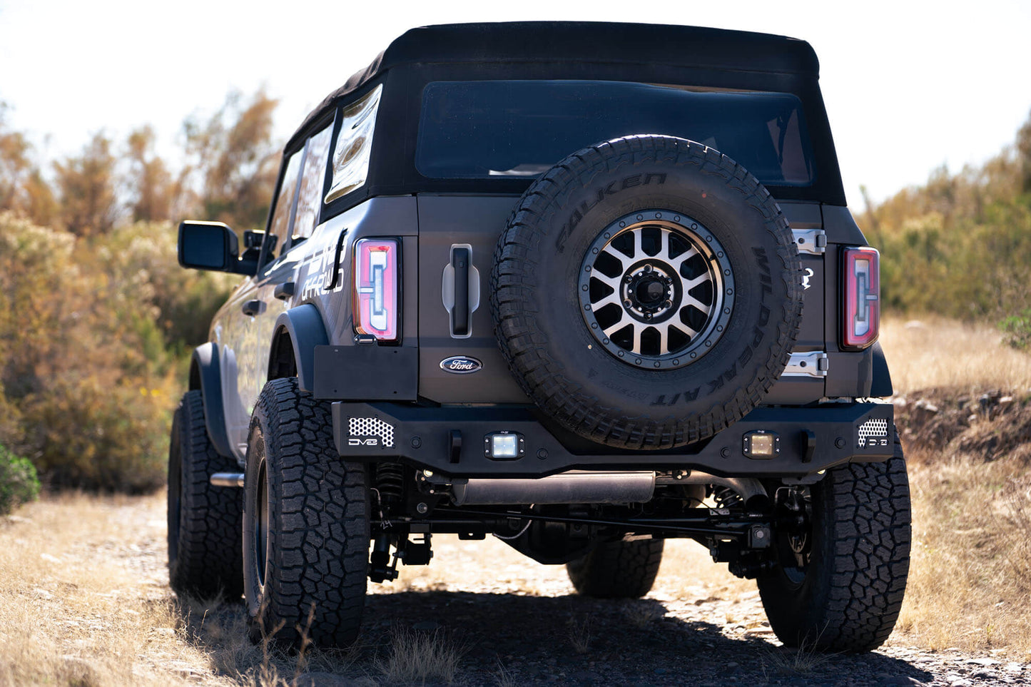 2021-22 Ford Bronco; MTO Series Rear Bumper by DV8 Offroad