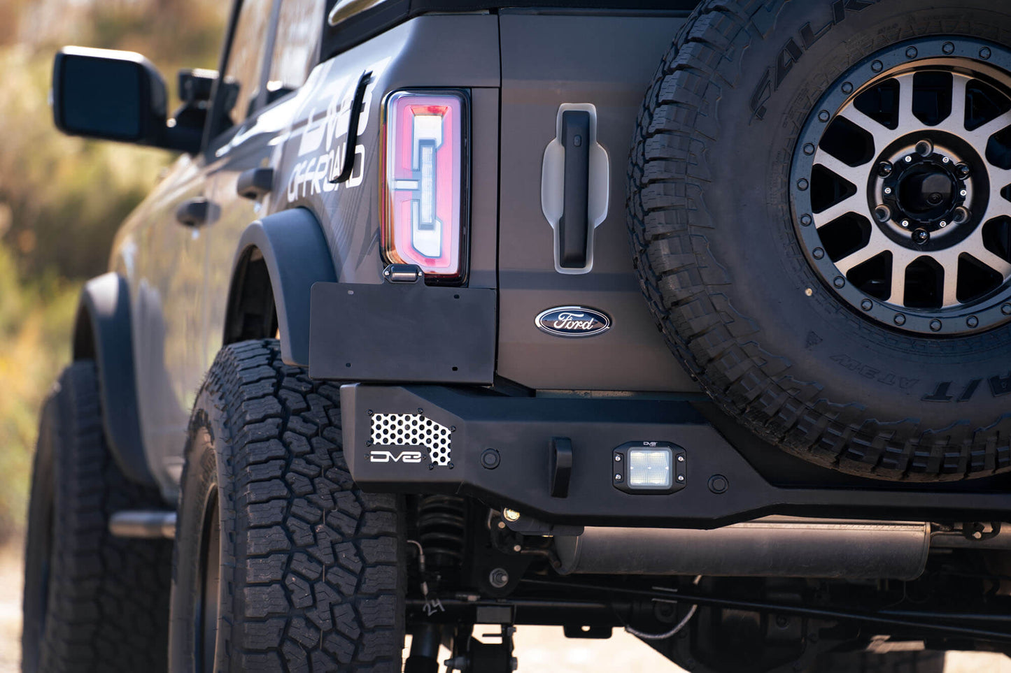 2021-22 Ford Bronco; MTO Series Rear Bumper by DV8 Offroad