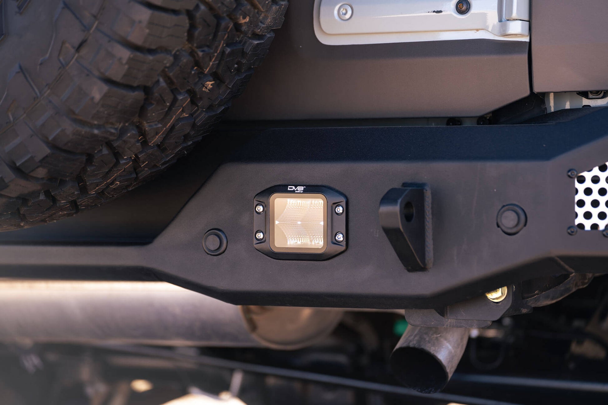 2021-22 Ford Bronco; MTO Series Rear Bumper by DV8 Offroad