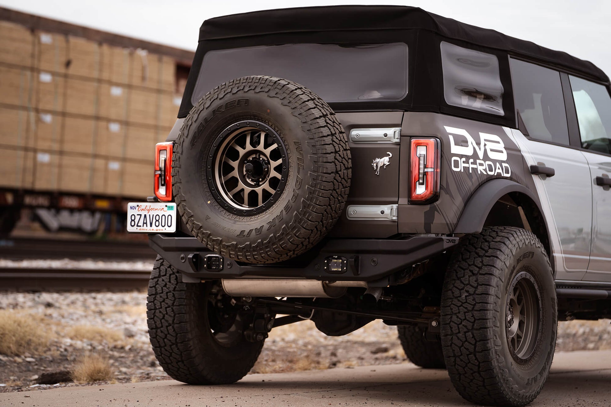 2021-22 Ford Bronco FS-15 Series Rear Bumper by DV8 Offroad