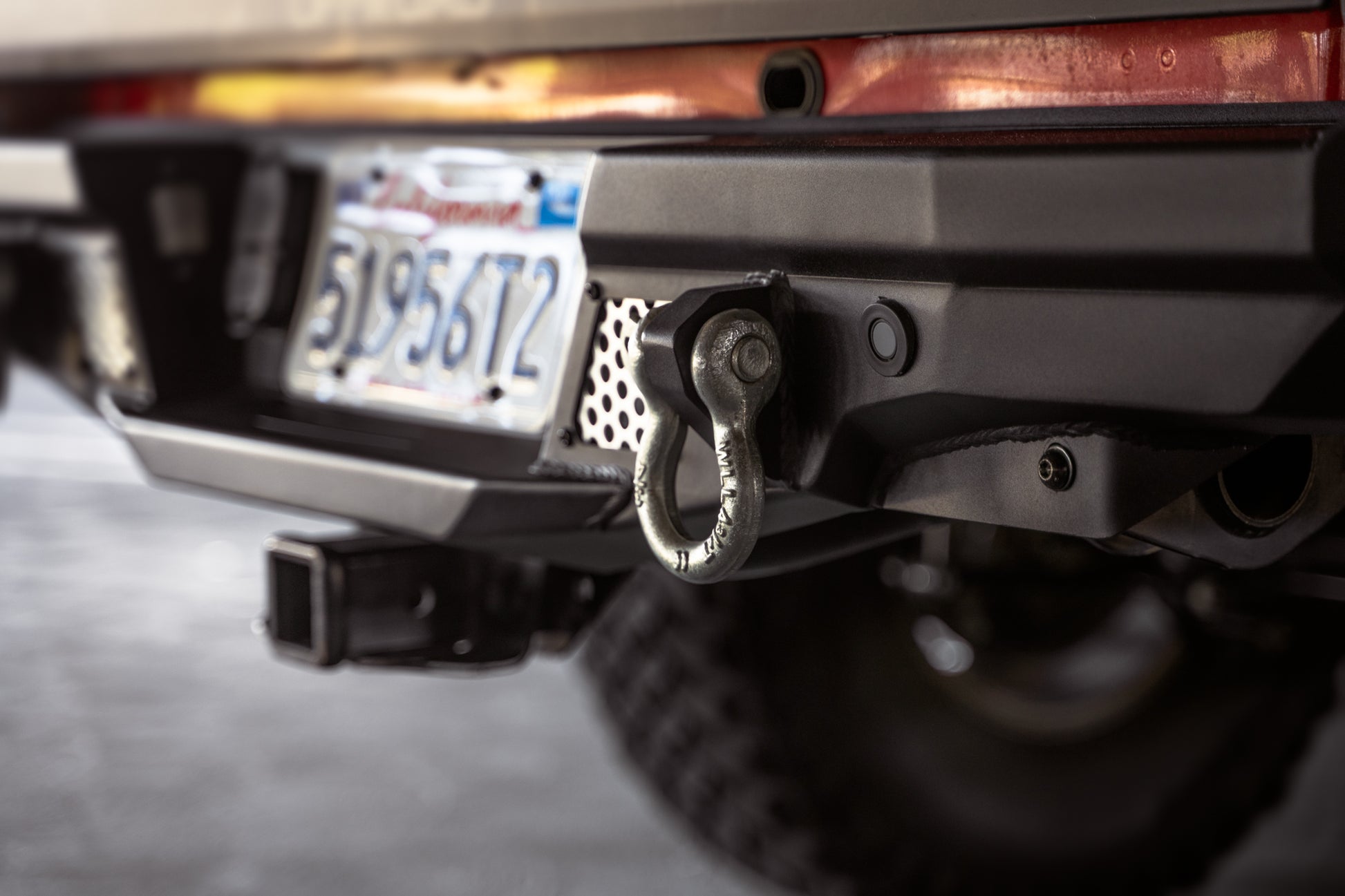 Welded-in Zip Tie Tabs For Clean Wire Management by DV8 Offroad