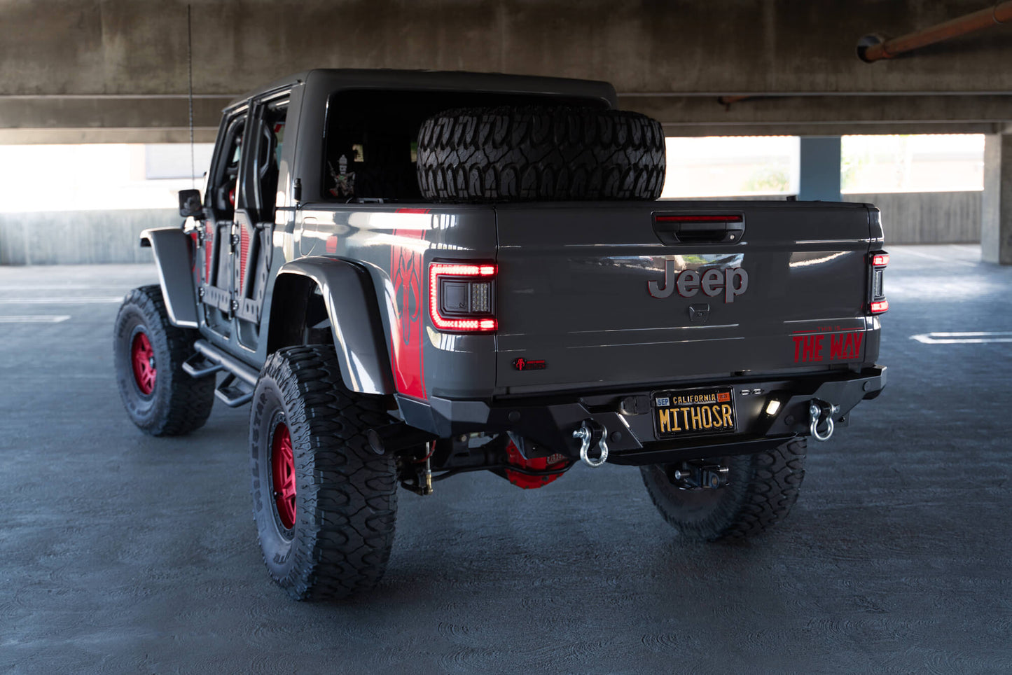 2020-2023 Jeep Gladiator JT FS-15 Series Rear Bumper by DV8 Offroad