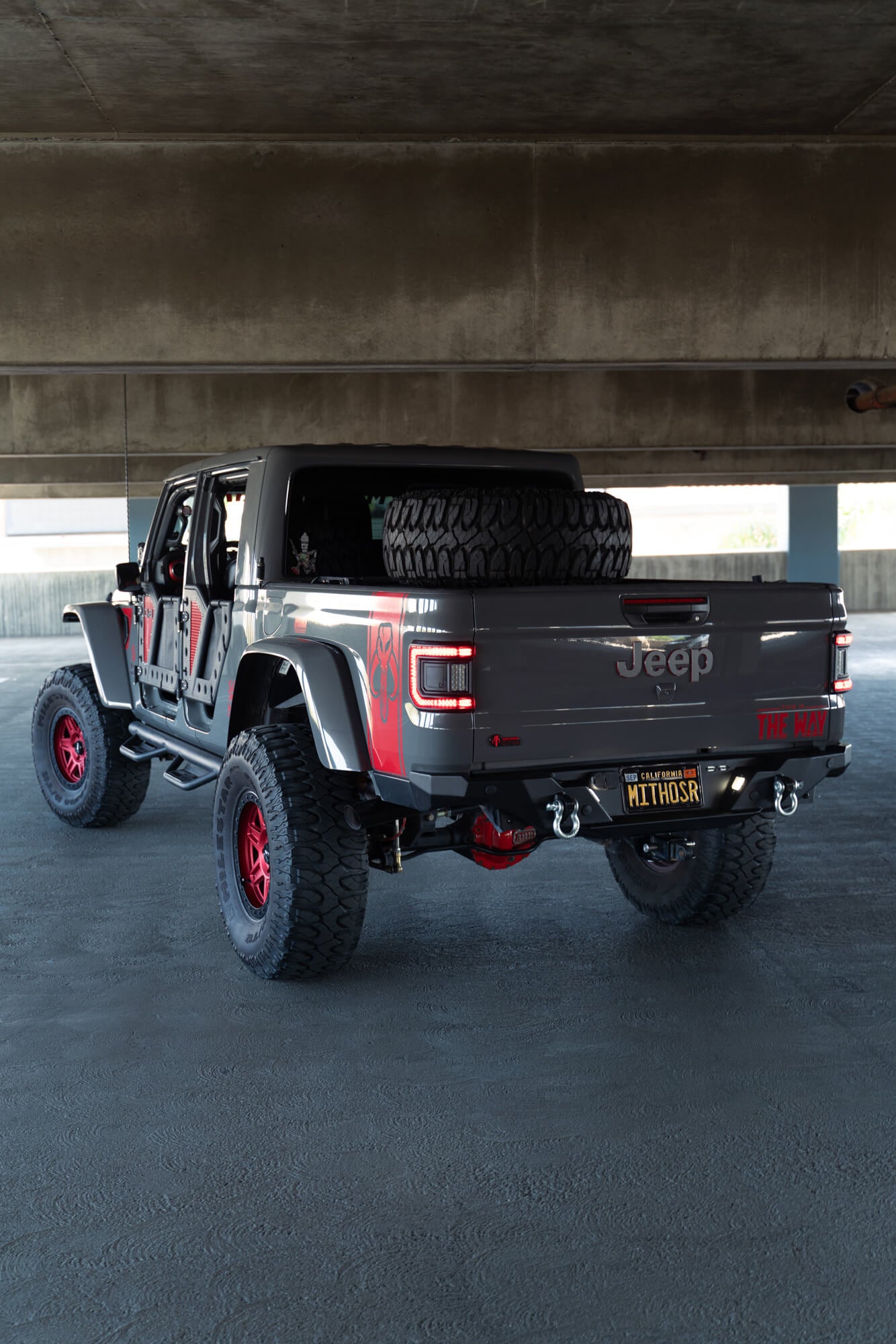 2020-2023 Jeep Gladiator JT FS-15 Series Rear Bumper by DV8 Offroad