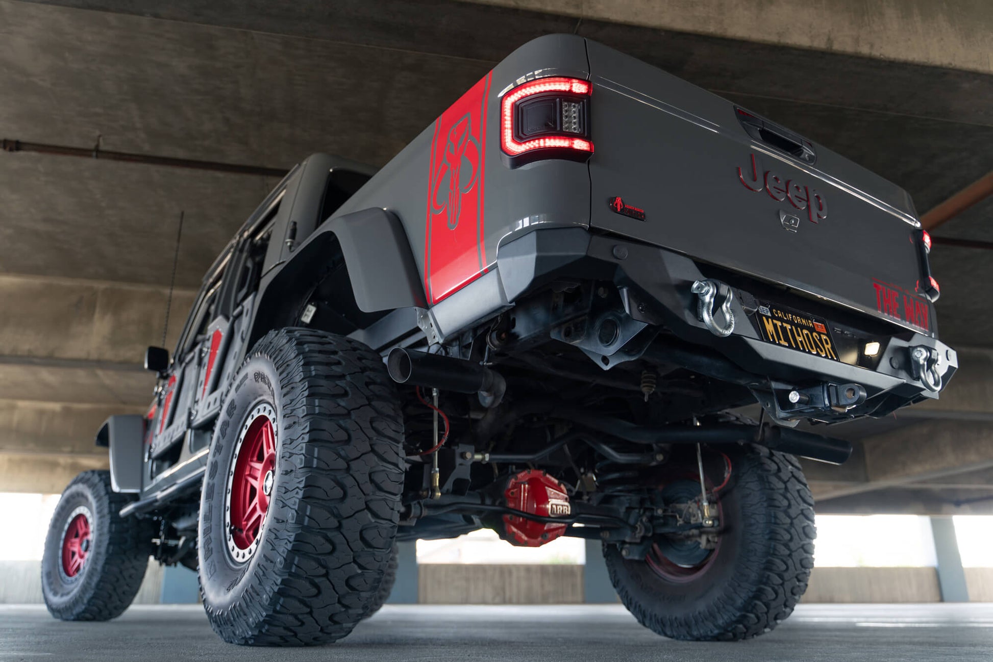 2020-2023 Jeep Gladiator JT FS-15 Series Rear Bumper by DV8 Offroad