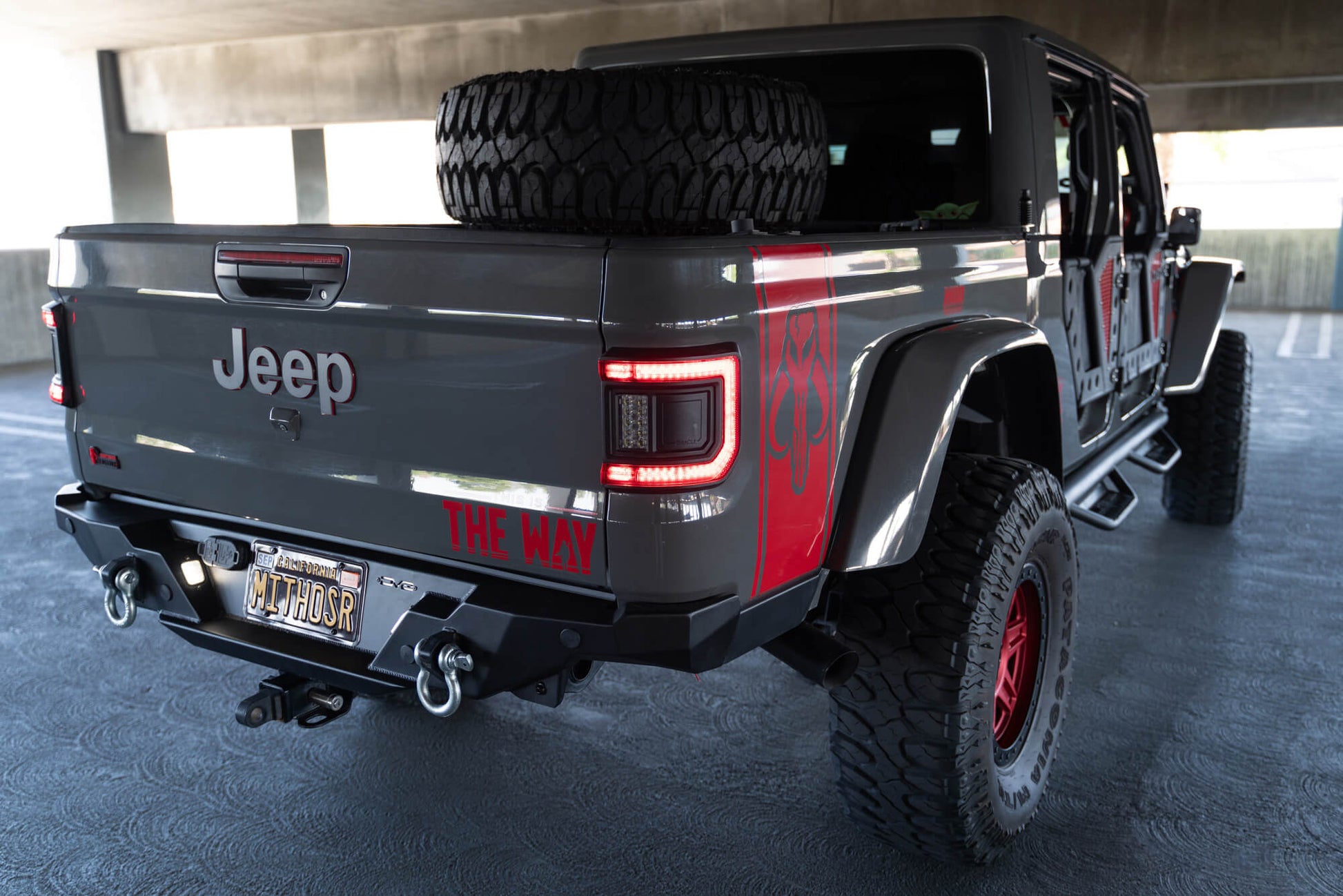 2020-2023 Jeep Gladiator JT FS-15 Series Rear Bumper by DV8 Offroad