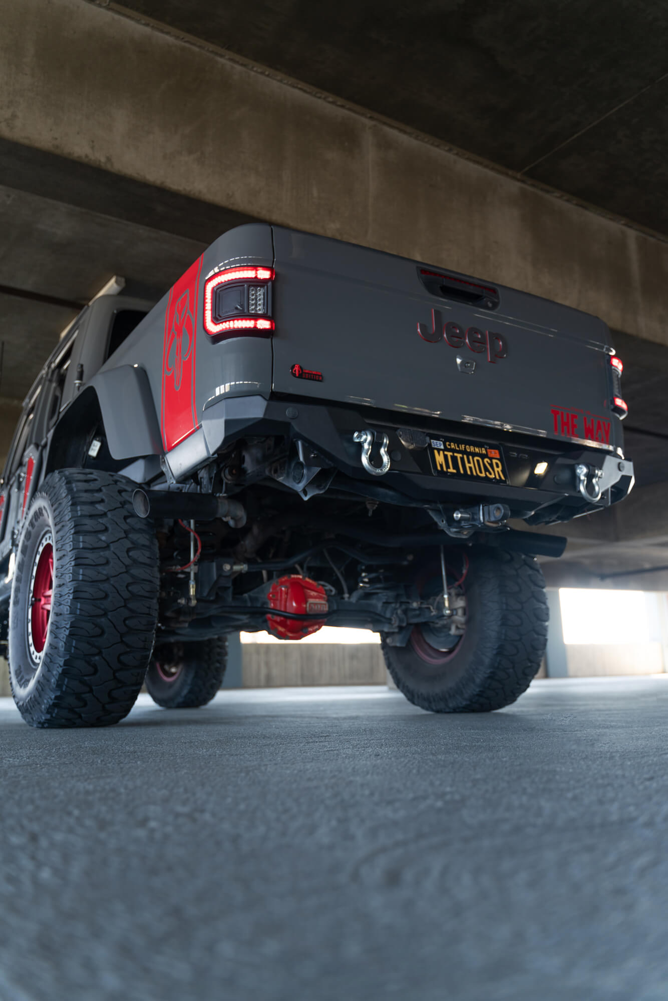 2020-2023 Jeep Gladiator JT FS-15 Series Rear Bumper by DV8 Offroad